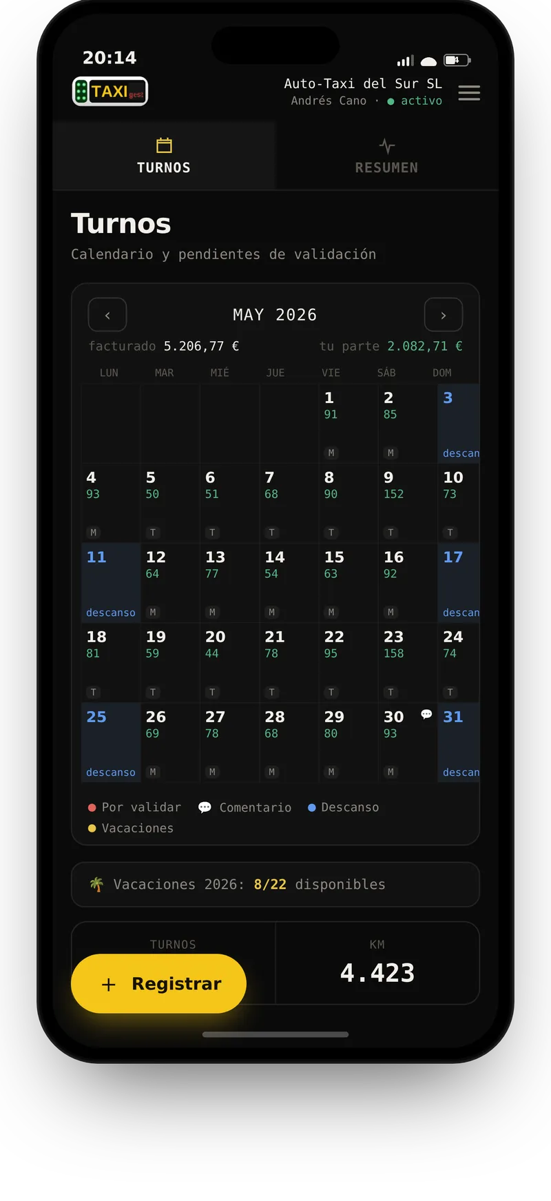 Tu calendario